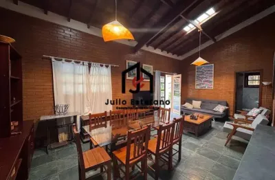 Casa em condomínio fechado com 4 quartos à venda em horto florestal, ubatuba  por r$ 1.100.000