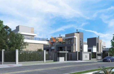 Sobrado com 3 quartos, 3 suítes, 160 m² no bairro em santa felicidade.