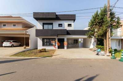 Casa nova com 3 quartos 1 suite em condomínio santa felicidade