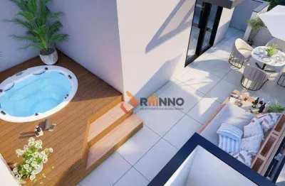 Sobrado com 3 dormitórios à venda por r$ 719.000 - hauer - curitiba/pr