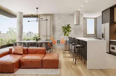 Apartamento com 3 quartos, 3 suítes, 107,95m² à venda no bairro juvevê.
