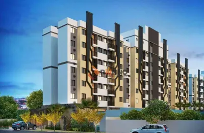 Apartamento com 1 dormitório à venda, 44 m² por r$ 521.050,00 - ecoville - curitiba/pr