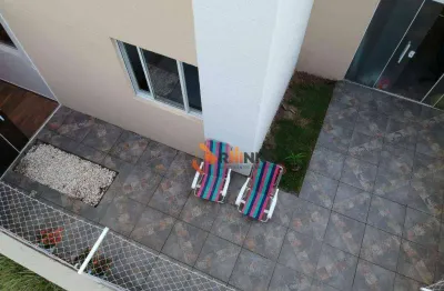 Apartamento garden com 3 dormitórios à venda, 111 m² por r$ 515.000,00 - capão raso - curitiba/pr