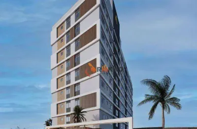 Studio com 1 dormitório à venda, 22 m² por r$ 263.883,00 - hauer - curitiba/pr