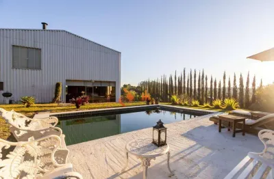 Chácara em condomínio fechado  no bairro rondinha em campo largo - pr