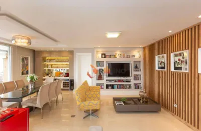 Apartamento semimobiliado com 3 quartos, 117 m² à venda no bairro agua verde - curitiba/pr