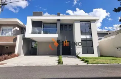 Casa nova em condomínio - santa felicidade 4 quartos (3 suítes)