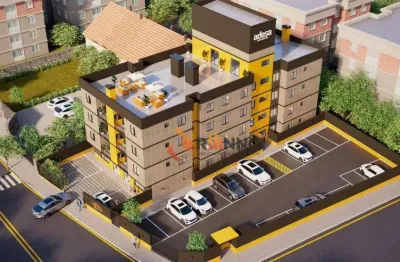Apartamento 2 quartos 1 vaga no centro de quatro barras.