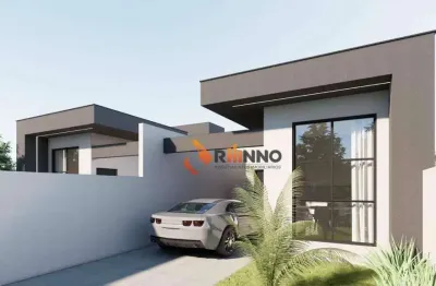 Casa térrea 3 quartos 1 suíte no bairro vila nossa senhora de fátima em quatro barras/pr