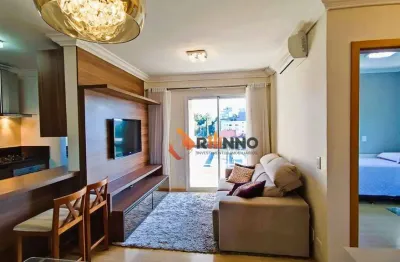 Apartamento mobiliado/decorado 2 quartos sendo 1 suíte no água verde