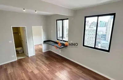 Apartamento com 1 dormitório à venda, 31 m² por r$ 289.000,00 - centro - curitiba/pr