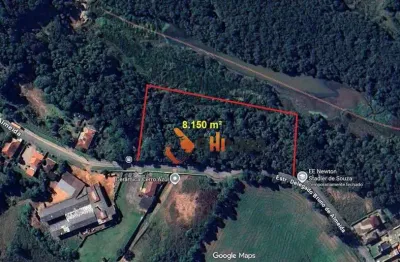 Terreno à venda, 8150 m² por r$ 500.000,00 - caximba - curitiba/pr
