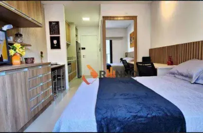 Studio com 1 dormitório à venda, 26 m² por r$ 350.000,00 - centro - curitiba/pr