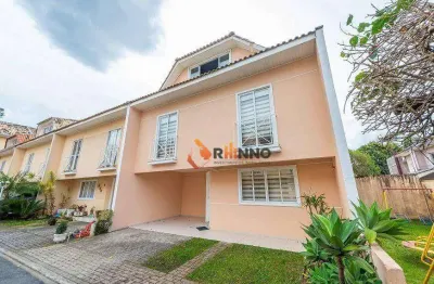 Sobrado em condomínio com 3 dormitórios à venda, 146 m² por r$ 735.000 - boqueirão - curitiba/pr