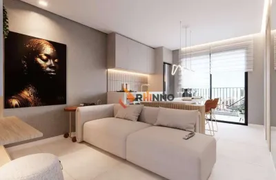 Apartamento com 2 dormitórios à venda, 64 m² por r$ 611.900,00 - centro cívico - curitiba/pr