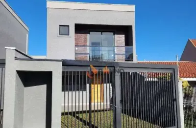 Sobrado novo em condomíno com 3 quartos, 113 m² no  bairro boa vista.