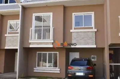 Sobrado em condomínio fechado com 3 quartos à venda, 139 m² no bairro santo inácio - curitiba/pr