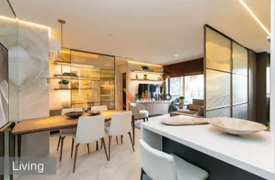 Apartamento com 2 quartos, 1 suíte no bairro campo comprido.