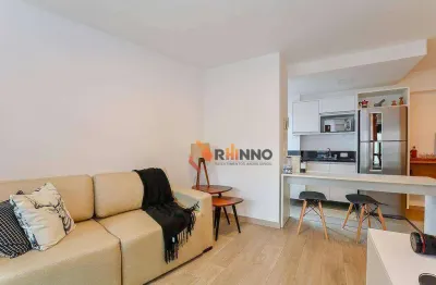 Studio com 1 dormitório à venda, 30 m² por r$ 372.000,00 - água verde - curitiba/pr