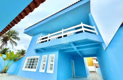 Casa com 4 dormitórios, 220 m² - venda por r$ 800.000,00 ou aluguel por r$ 3.500,00/mês - cibratel ii - itanhaém/sp