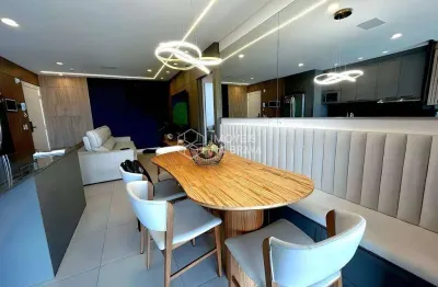 Apartamento 2 dormitorios 2 vagas - mobiliado - a venda - praia brava - itajai/sc