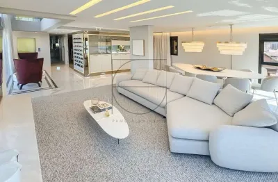 Apartamento com 4 quartos à venda na rua jorge cherem, 30, jurerê internacional, florianópolis por r$ 9.200.000