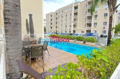 Apartamento com 3 quartos à venda na estrada cachamorra, 115, campo grande, rio de janeiro, 57 m2 por r$ 260.000