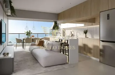 Apartamento com 2 dormitórios a 200 metros do mar em caraguatatuba/sp
