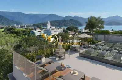 Lançamento de studios, 1, 2 e 3 suítes à menos de 300 metros da roda gigante e aquário no itaguá em ubatuba-sp