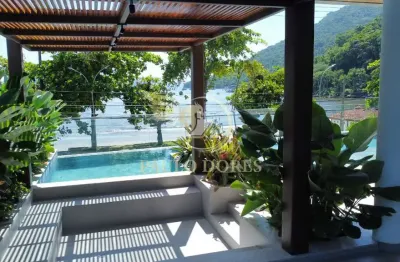 Apartamento de alto padrão frente mar no itaguá em ubatuba-sp