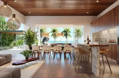 Apartamento de alto padrão com 3 suítes frente mar no itaguá em ubatuba-sp