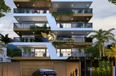 Apartamento à venda com 2 suítes mais lavabo no itaguá em ubatuba-sp