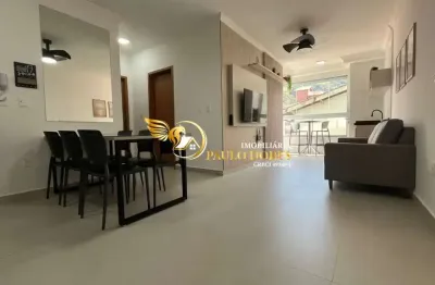 Apartamento locação definitiva, novo e mobiliado na praia das toninhas em ubatuba-sp