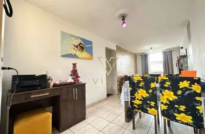 Aconchegante apartamento com 56 m², 2 dormitórios - r$ 220.000,00 - itaquera - são paulo/sp