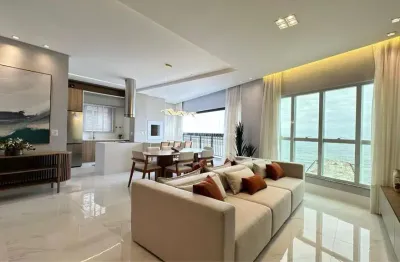 Lindo apartamento de alto padrão frente mar , meia praia, itapema - sc