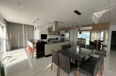 Apartamento alto padrão em frente mar, meia praia, itapema - sc