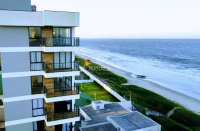 Apartamentos a venda - 3 quartos -  praia tabuleiro - itajuba - barra velha - pé na areia
