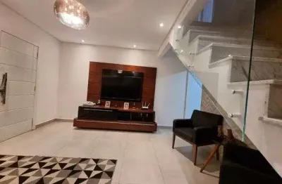 Sobrado com 3 dormitórios à venda, 140 m² por r$ 1.500.000,00 - campo grande - santos/sp