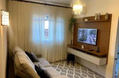 Apartamento com 2 dormitórios à venda, 71 m² por r$ 255.000,00 - vila ponte nova - são vicente/sp