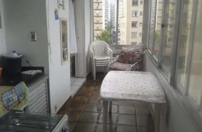 Apartamento com 1 dormitório à venda, 75 m² por r$ 360.000 - itararé - são vicente/sp