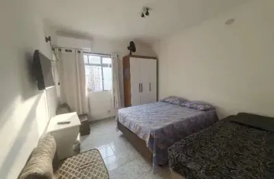 Apartamento com 1 dormitório para alugar, 32 m² por r$ 1.700,00/mês - josé menino - santos/sp