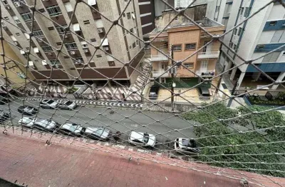 Apartamento com 1 dormitório à venda, 55 m² por r$ 360.000,00 - pompéia - santos/sp