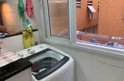 Apartamento com 2 dormitórios à venda, 84 m² por r$ 340.000,00 - marapé - santos/sp