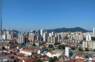 Apartamento com 2 dormitórios à venda, 39 m² por r$ 245.000,00 - castelo - santos/sp
