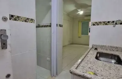 Kitnet com 1 dormitório à venda, 27 m² por r$ 220.000,00 - ponta da praia - santos/sp