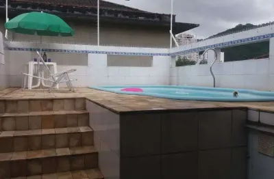 Casa com 3 dormitórios à venda, 268 m² por r$ 1.300.000 - campo grande - santos/sp