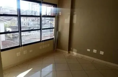 Sala à venda, 66 m² por r$ 290.000,00 - vila mathias - santos/sp