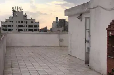 Cobertura à venda, 200 m² por r$ 630.000,00 - embaré - santos/sp