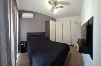 Apartamento com 2 dormitórios à venda, 90 m² por r$ 307.000,00 - josé menino - santos/sp