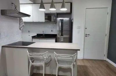 Apartamento com 1 dormitório para alugar, 54 m² por r$ 4.500,00/ano - pompéia - santos/sp